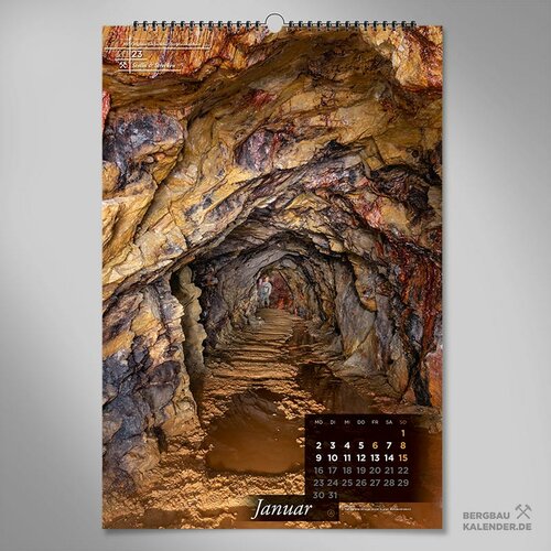 30. Bergbaukalender 2022: Jubilumsausgabe des beliebten Wandkalenders zum historischen Bergbau in Sachsen